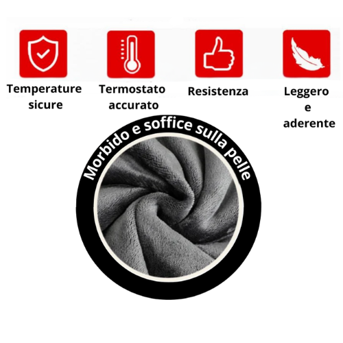 Coperta elettrica riscaldante USB - WarmCover™